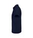 Unisex adult pitcher recycled polyester polo shirt french navy SOLS-3