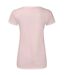 T-shirt Iconic Femme Rose Pâle Fruit Of The Loom-2