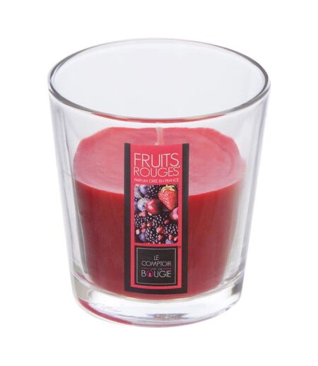 Bougie Parfumée en Verre Nina 90g Fruits Rouges