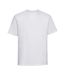 T-shirt Classic Homme Blanc Russell-1