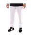 Pantalon toile blanc homme paname brothers poly-1