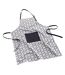Tablier de Cuisine Avec Poche Solaris 84cm Noir-1