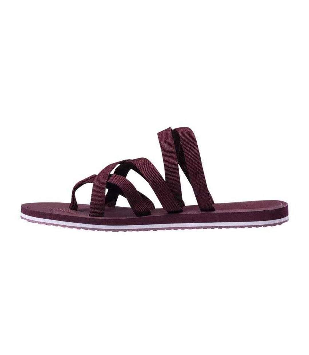 Tongs Pima Femme Rouge Bordeaux Hi-Tec-2