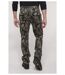 Pantalon multipoches pour homme - K744 - vert olive camouflage