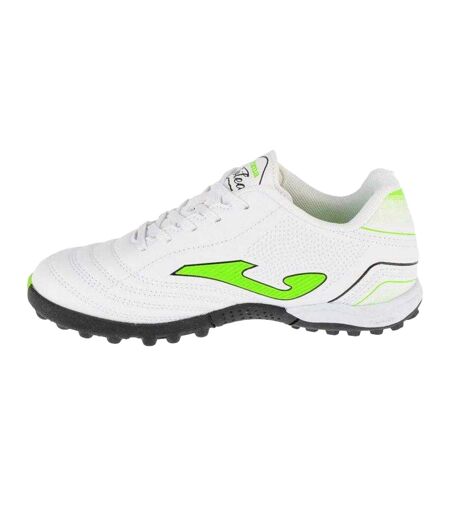 Childrens/kids Toledo Artificial Ground Football Boots White Joma