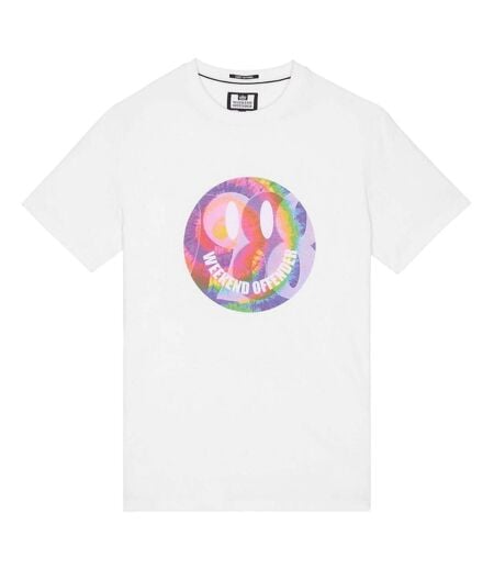 T-shirt Style Graphique Shoom Homme Blanc Weekend Offender
