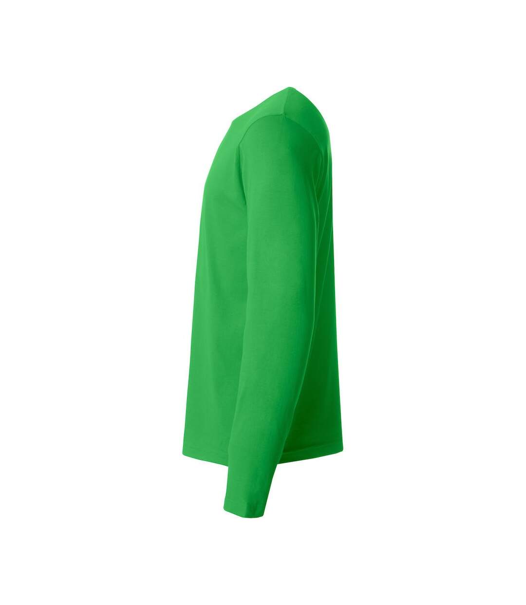 T-shirt Basic Homme Vert Pomme Clique-3