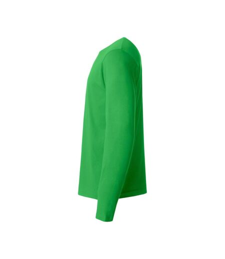 T-shirt Basic Homme Vert Pomme Clique