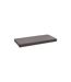 Pouf & Coffre de Rangement Velours 76cm Gris-3