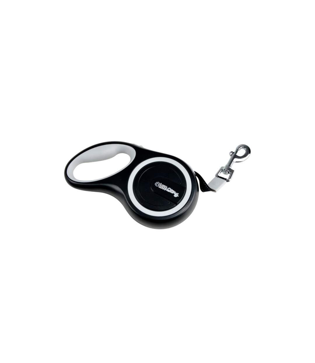 Laisse Rétractable Chien Résistante 16cm Blanc-1