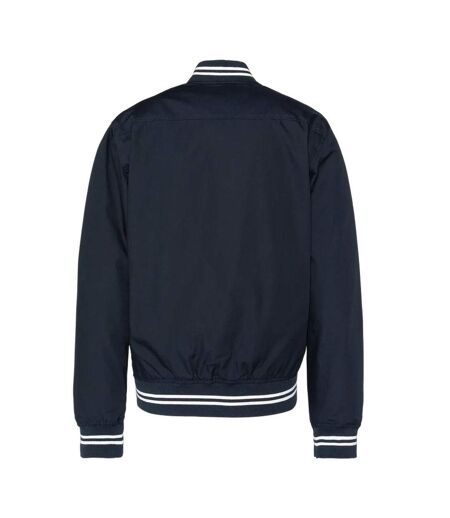 Veste marine homme schott blouson college - l