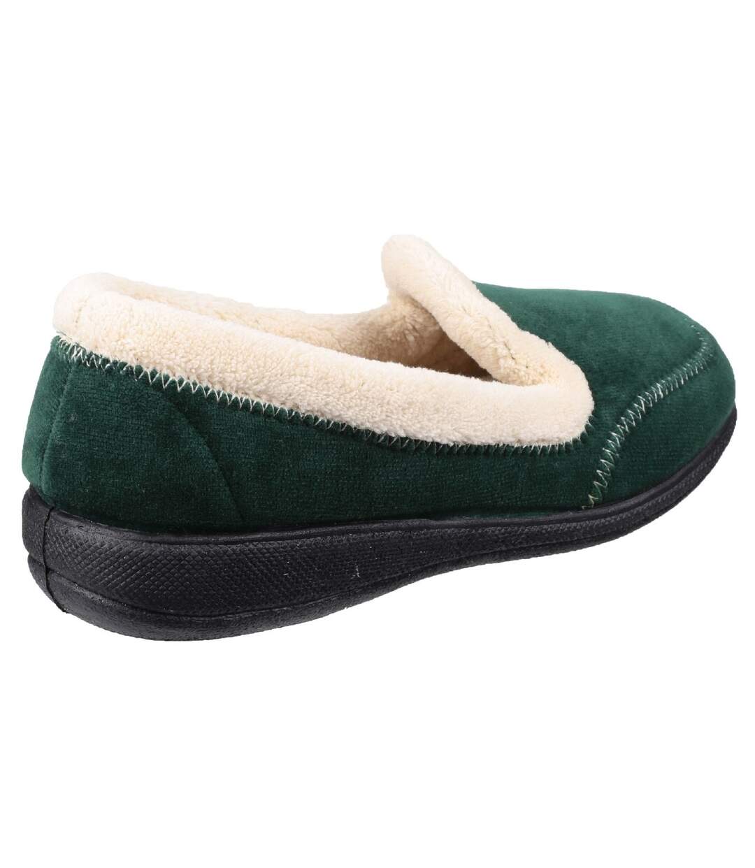 Maier chaussons classiques femme vert Fleet & Foster-2