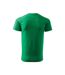 T-shirt Basic Homme Vert Kelly Malfini-2