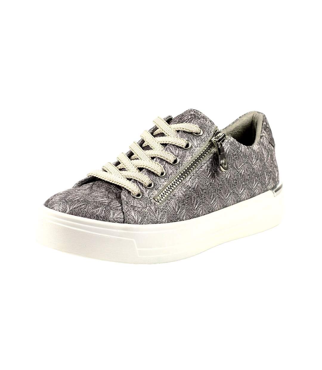 Baskets layne femme étain Lunar-4