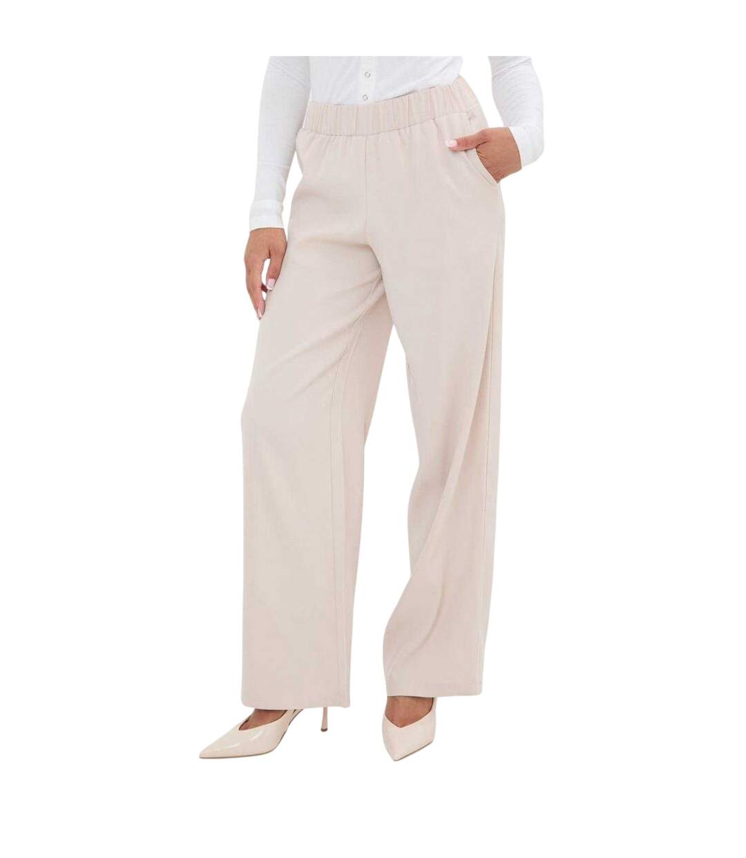 Pantalon Femme Beige I Saw It First-2