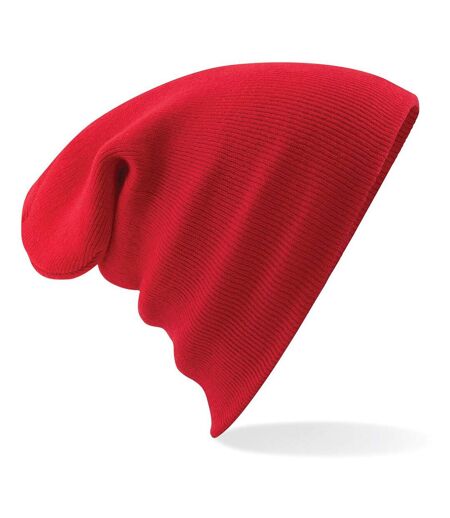 Beechfield - Bonnet tricoté - Unisexe (Rouge vif) - UTRW210