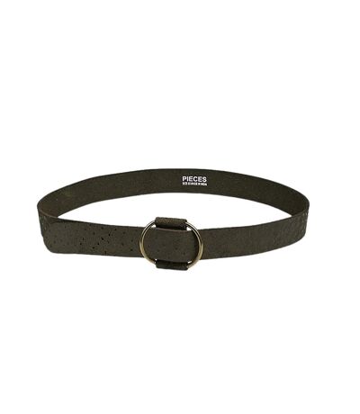 Ceinture marron femme pieces pilja - t 80