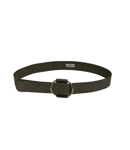 Ceinture marron femme pieces pilja - t 80