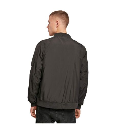 Blouson D'aviateur Homme Olive Foncée Build Your Brand