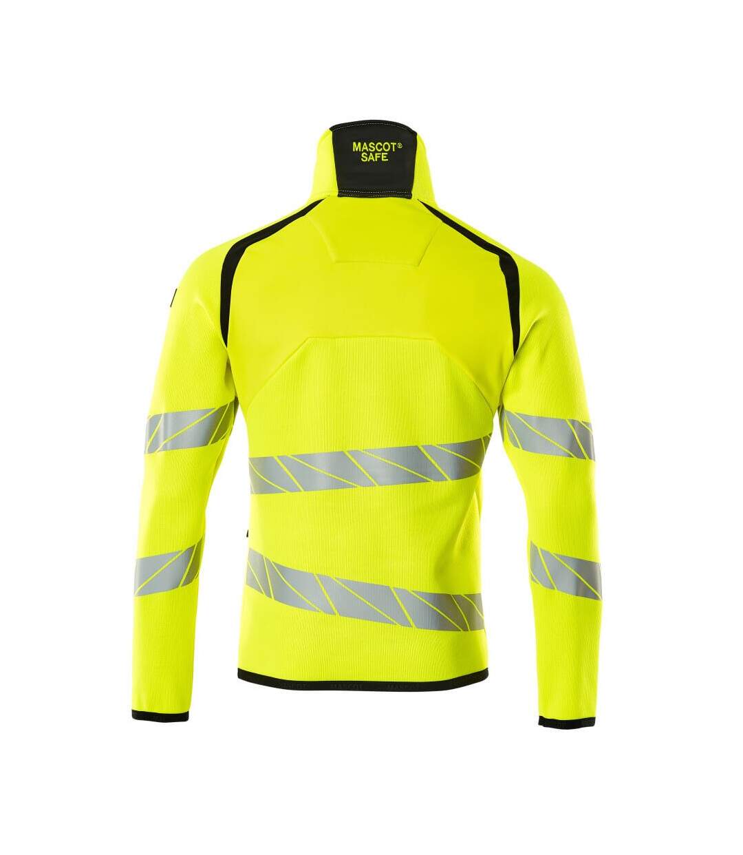 Pull Accelerate Safe Homme Jaune Fluo Noir Mascot-2