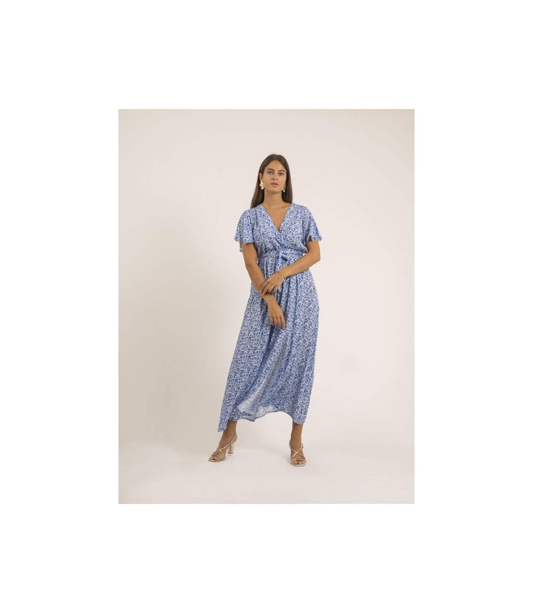 Robe longue motifs IFAM - Dona X Lisa-1
