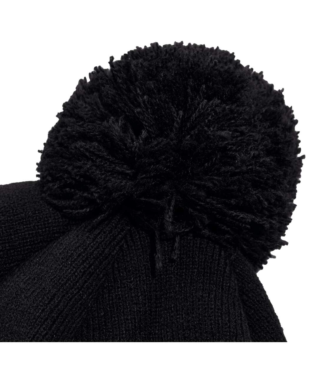 Unisex Adult Ccc Bobble Beanie Black Canterbury-3