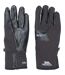 Mens Leather Athletic Snow Sports Gloves Black Trespass-3