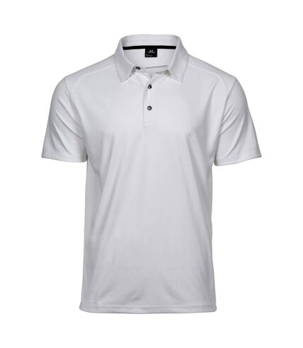Tee Jays Mens Luxury Sport Polo Shirt (White) - UTBC4564