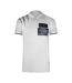 Mens Scratch Polo Shirt White Plein Sport-1