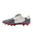 Mens Premier 3 Classic Leather Firm Ground Football Boots Grey Red Nike-3