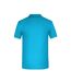 Polo Bio Workwear Homme Turquoise Vif James And Nicholson-2