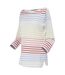 Womens/ladies bayletta 3/4 sleeve top white/multicoloured Regatta-3