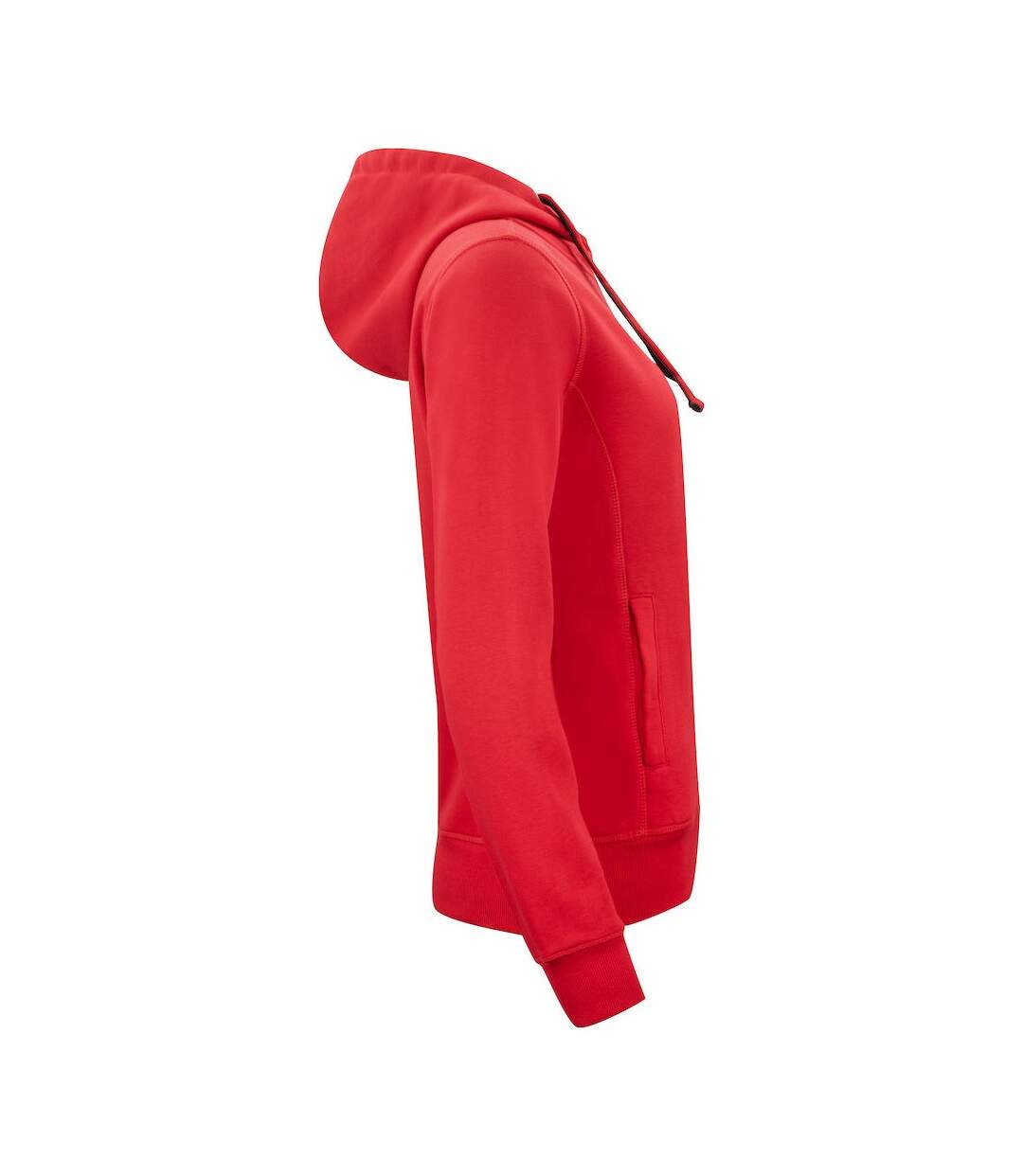 Veste à capuche classic femme rouge Clique