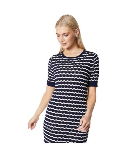 Robe longue femme bleu marine Principles Principles