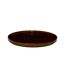 Lot de 6 Assiettes à Dessert Ysia 21cm Marron-1