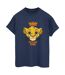 Disney Womens/Ladies The Lion King Future King Cotton Boyfriend T-Shirt (Bleu marine) - UTBI18268-1