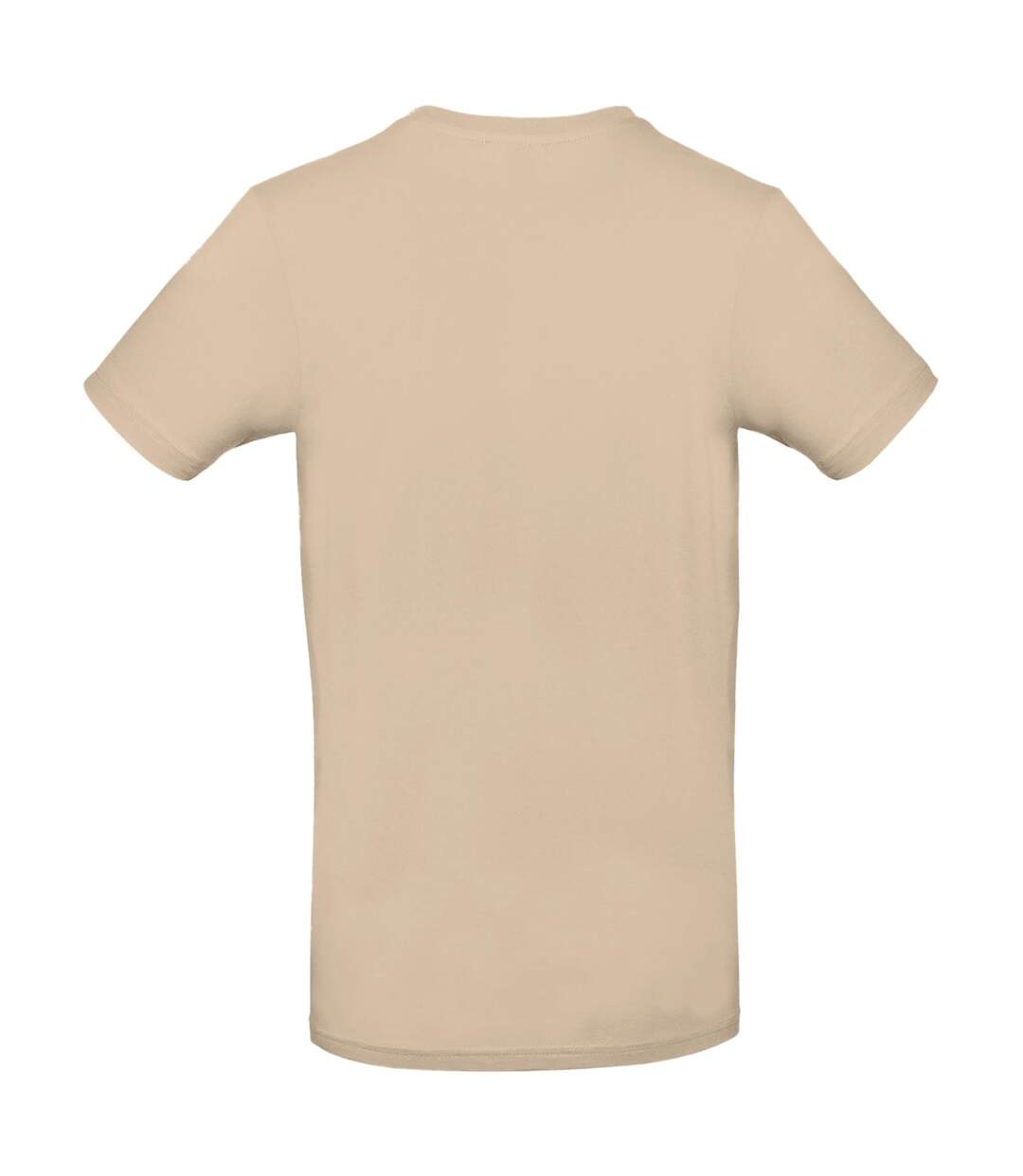 Tee-shirt B&c Mens #e190 Beige Foncé B And C-2