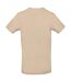Tee-shirt B&c Mens #e190 Beige Foncé B And C-2
