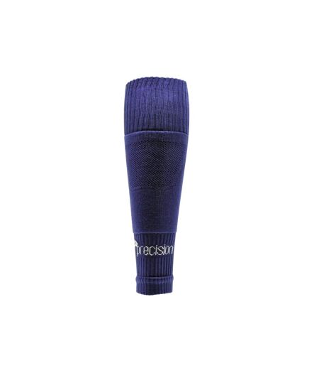 Unisex adult pro compression footless socks navy Precision