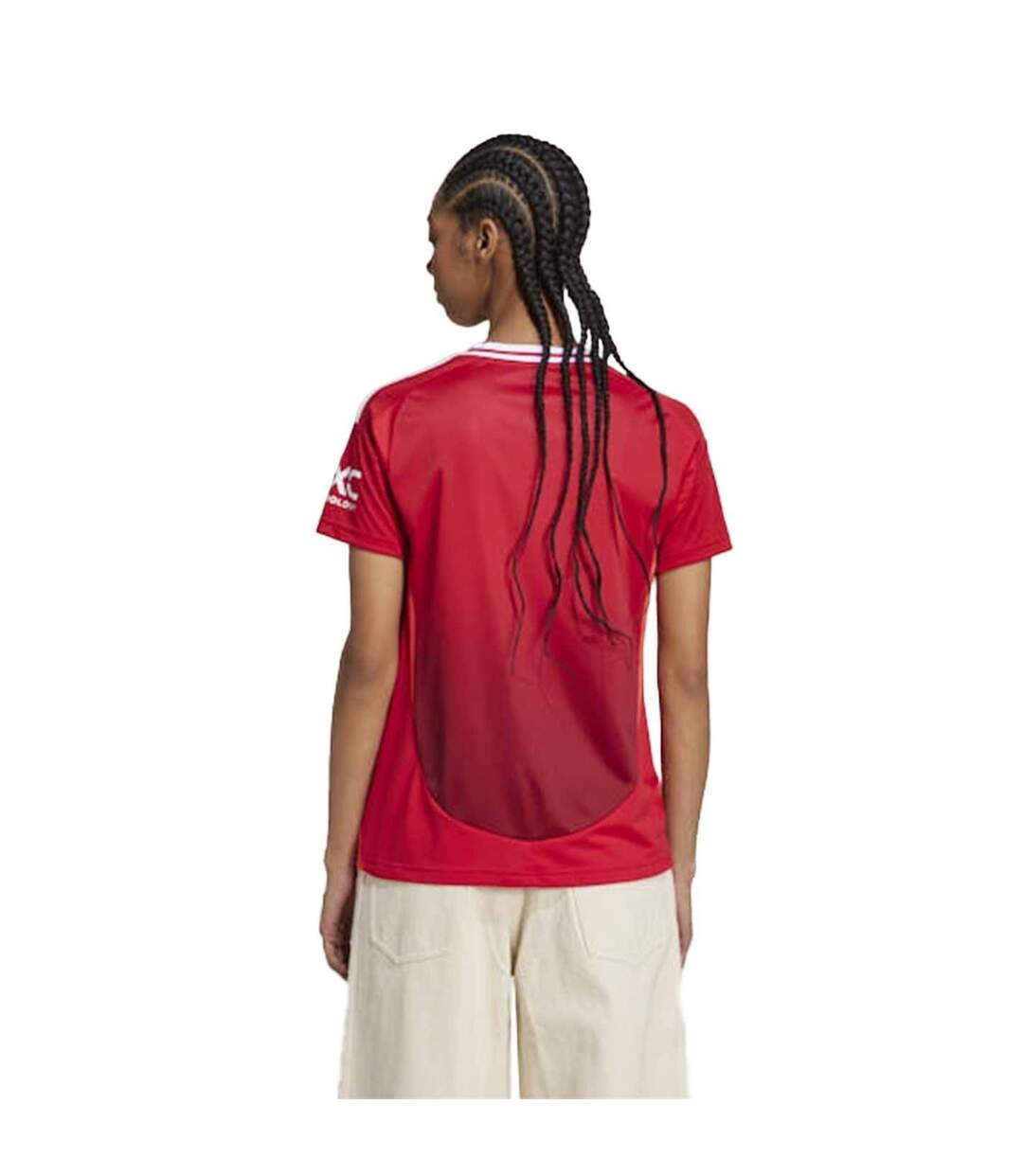 Maillot Domicile Motif/style Manchester United Fc 24/25 Femme Rouge Adidas-4
