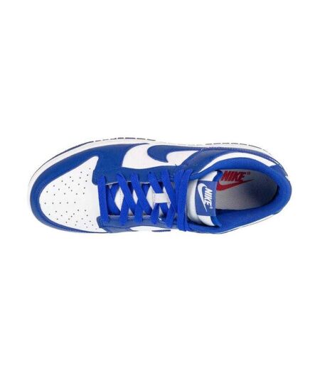 Baskets Style Rétro Dunk Homme Blanc Bleu Nike