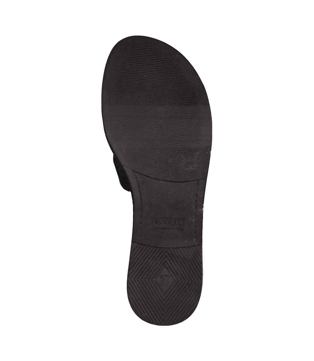 Mule plate cuir Tamaris Cuoio-4