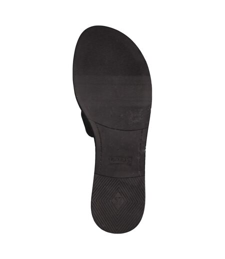 Mule plate cuir Tamaris Cuoio