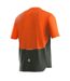 Maillot De Cyclisme Manches Courtes Sentiero Homme Vert Foncé Orange Bicycle Line-3