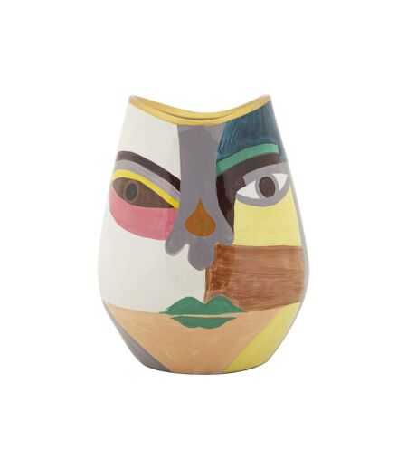 Vase Design en Céramique Piccassy 24cm Multicolore