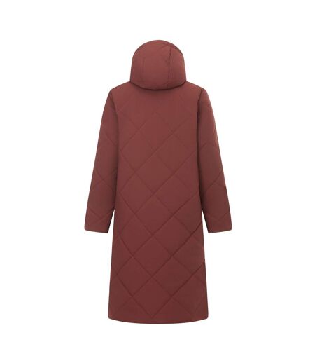 Doudoune Motif/style Matelassé Elryse Femme Marron Rouge Rouge Orange Regatta