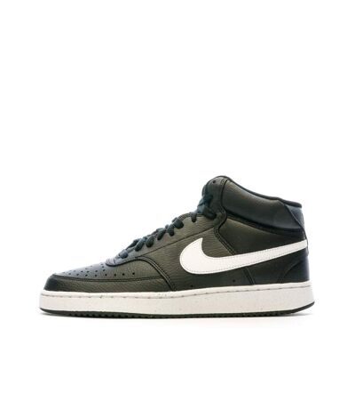 Baskets noires/blanches homme nike court vision mid