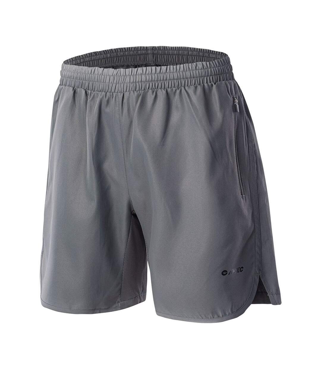 Short Entraînement Hicko Homme Gris Foncé Hi-Tec-3