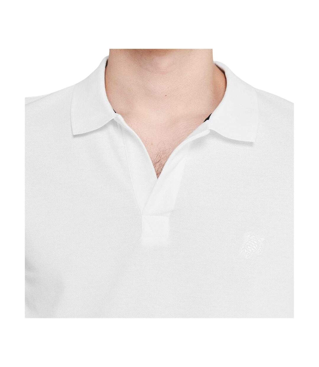Polo Homme Blanc Vilebrequin-3