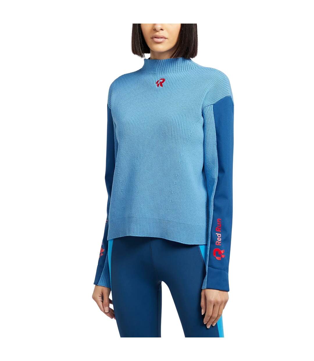 Sweat elektra femme bleu Red Run-4